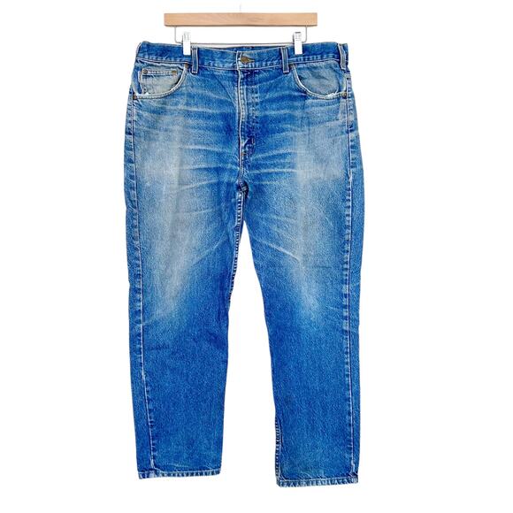 Carhartt Work Straight Leg Jeans Sz 40x30 - Picture 1 of 10